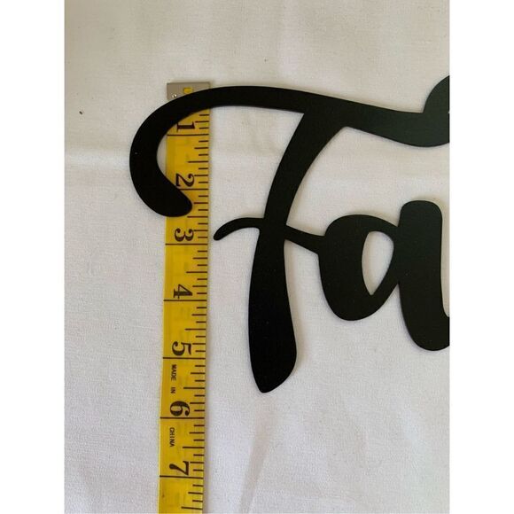 Wall Decor Metal decoration Faith - Picture 3 of 8